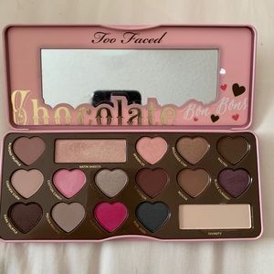 Chocolate bon bons pallet too faced  USED 1SHADE